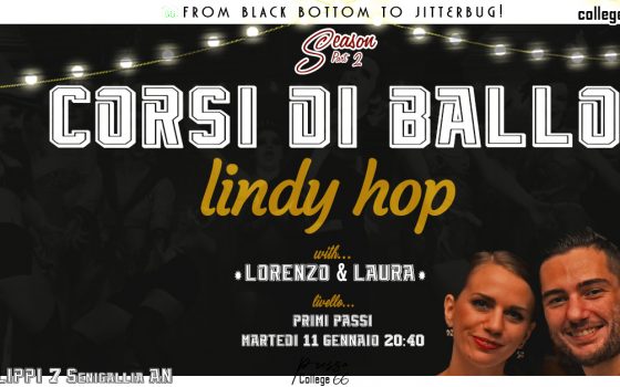Lindy Hop Base in partenza a Gennaio!