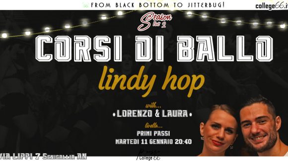 Lindy Hop Base in partenza a Gennaio!